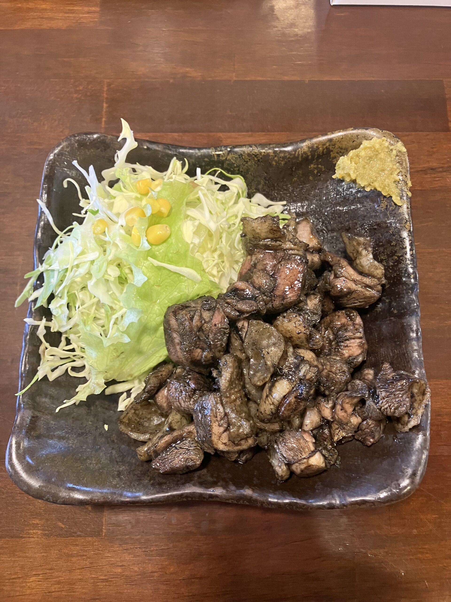鶏の炭火焼き