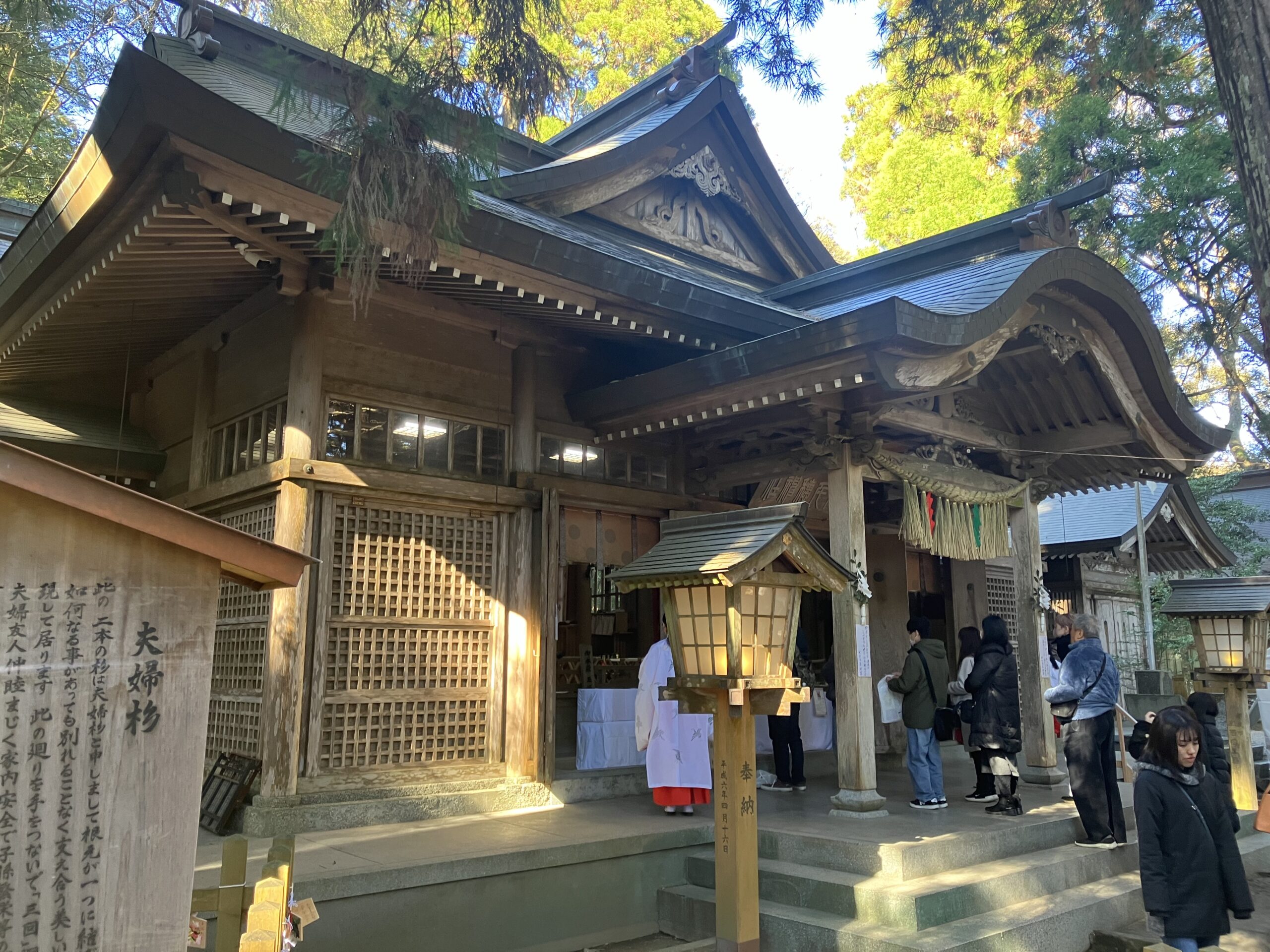 高千穂神社の社殿